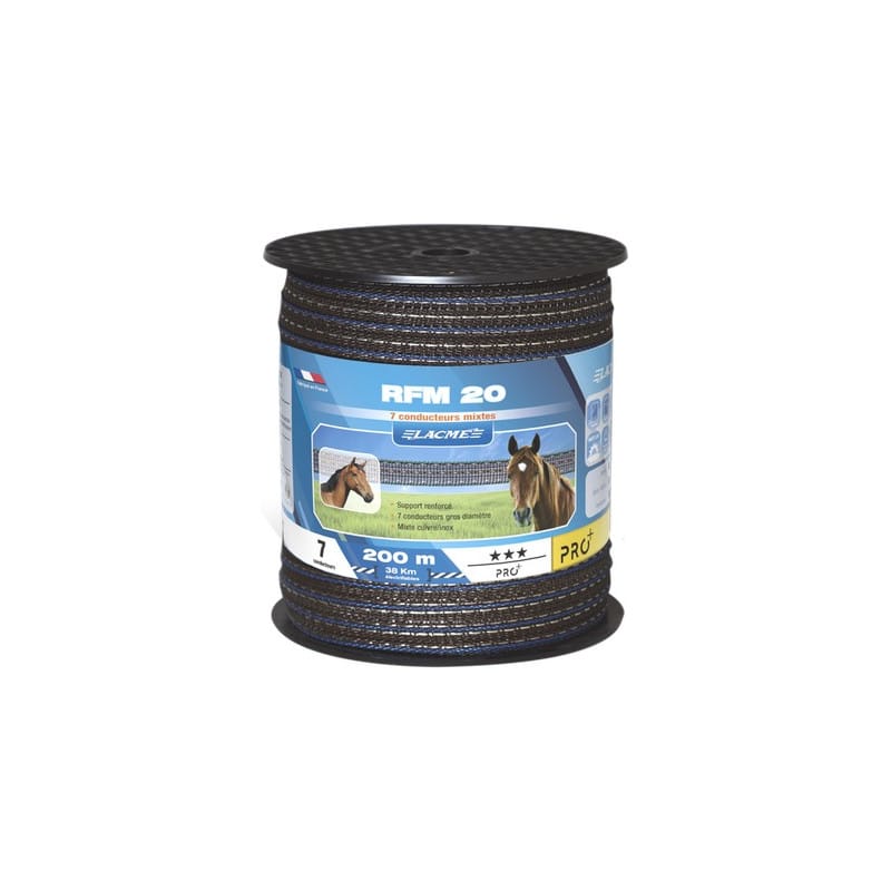 Fencing Wire  -  RFM 20 - 200Mx20MM - Brown  Ribbon